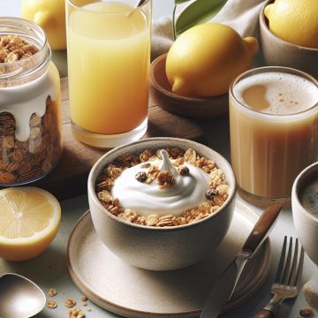 Énergie Matinale avec Granola et Actifidus