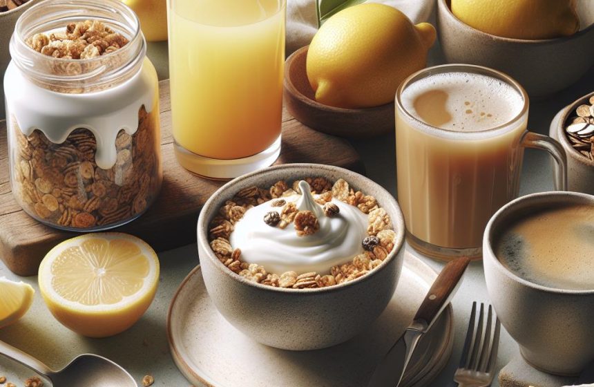 Énergie Matinale avec Granola et Actifidus