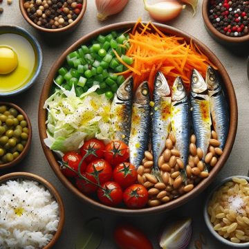 Délice de Sardines aux Flageolets et Riz Basmati