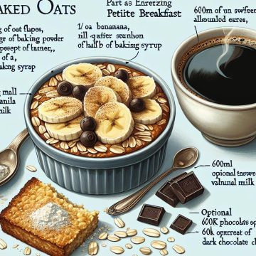 Baked Oats Gourmand et Énergisant
