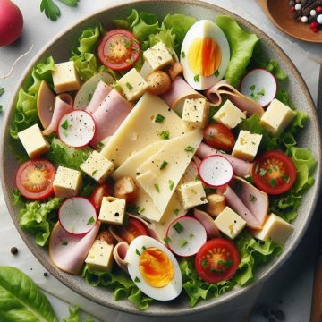 Salade Gourmande aux Saveurs Contrastées
