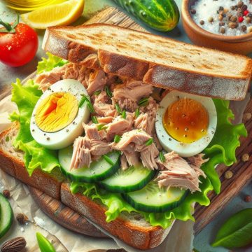 Sandwich Méditerranéen au Thon