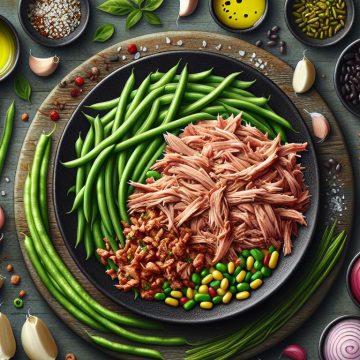 Délice de Porc Effiloché aux Haricots Bicolores