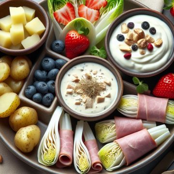 Délice d’Endives au Jambon et Douceur de Fruits