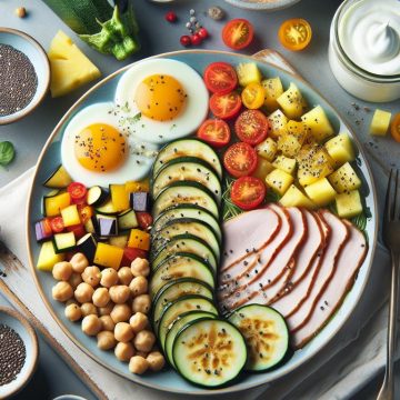 Délice Protéiné à la Ratatouille et Pois Chiches