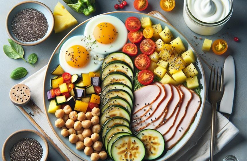 Délice Protéiné à la Ratatouille et Pois Chiches