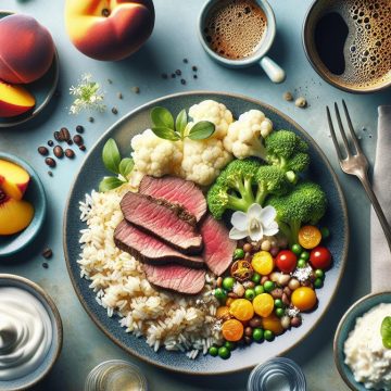 Délice Équilibré au Veau et Duo de Riz