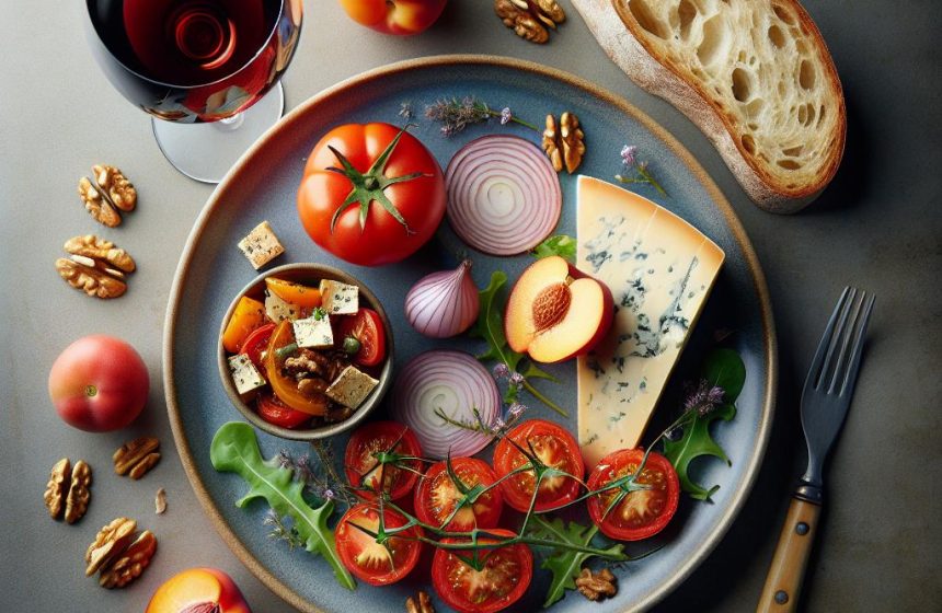 Délice Provençal au Comté et Nectarine