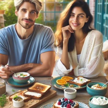 Délice Matinal aux Céréales et Fromage Blanc