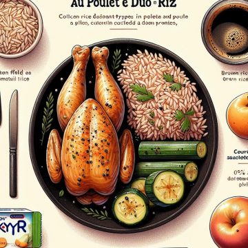 Délice Provençal au Poulet et Duo de Riz