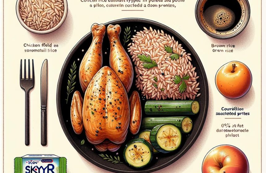 Délice Provençal au Poulet et Duo de Riz