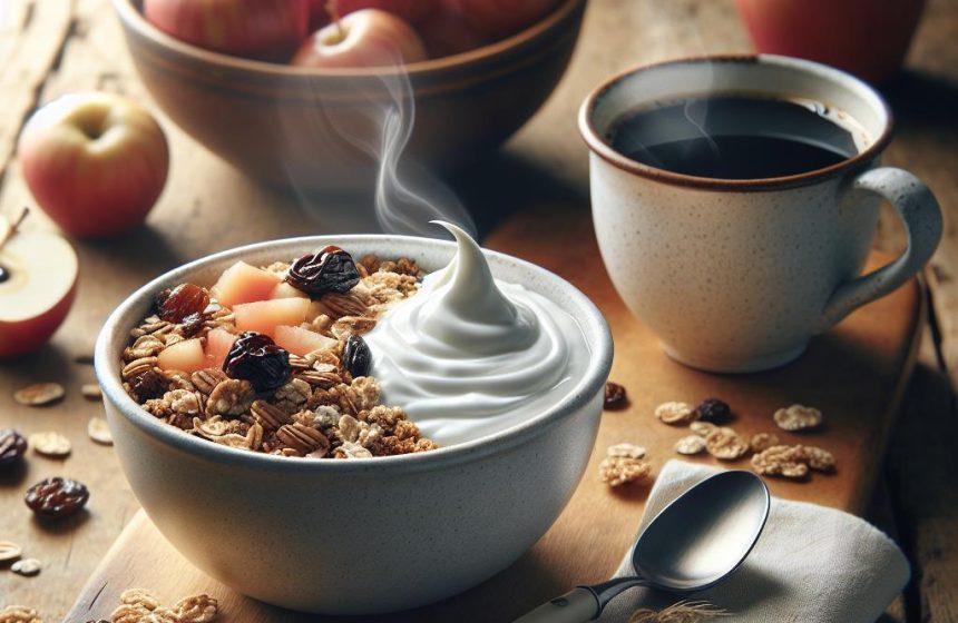 Énergie Matinale avec Skyr et Muesli