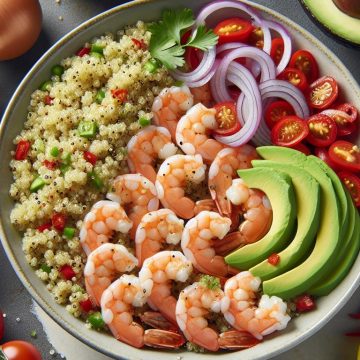Délice de Crevettes au Quinoa