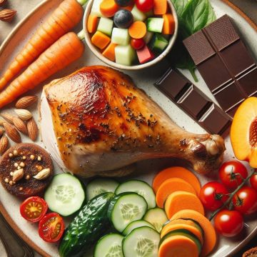 Cuisse de Dinde Rôtie et Assortiment Gourmand