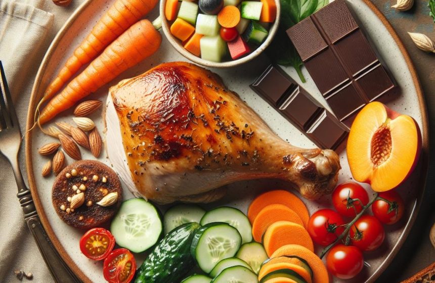 Cuisse de Dinde Rôtie et Assortiment Gourmand