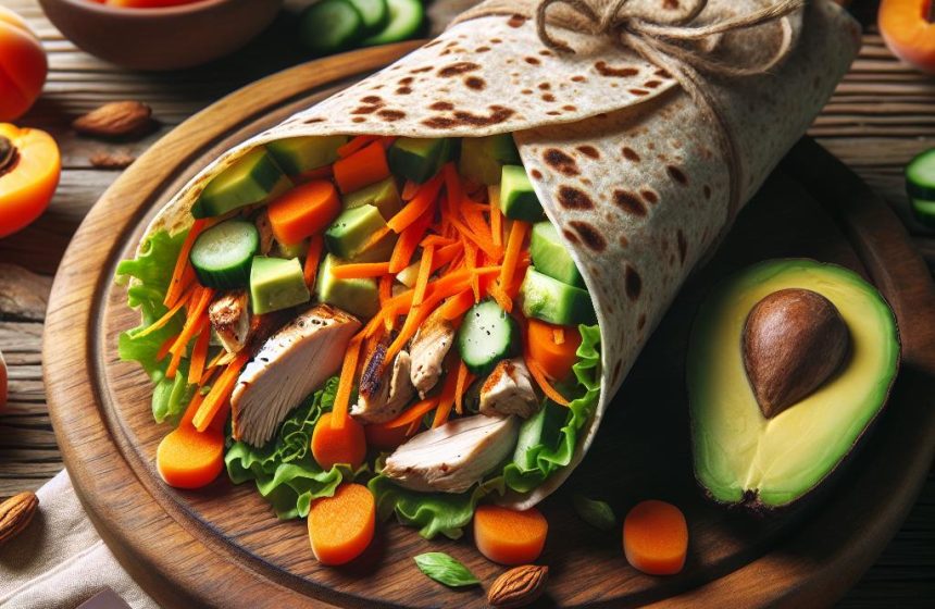 Wrap Poulet et Crudités Gourmand