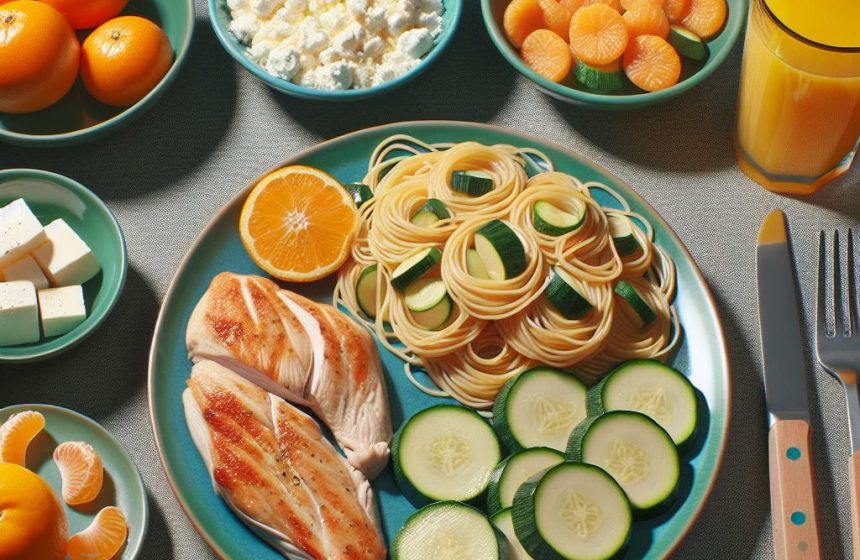 Délice Matinal au Poulet et Courgettes