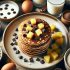 Pancakes Protéinés à l’Ananas et Chocolat