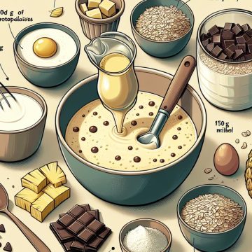 Délice Matinal à l’Ananas et Chocolat