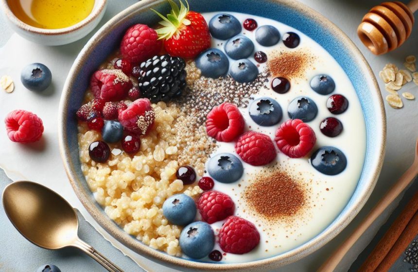 Délice Matinal au Skyr et Quinoa
