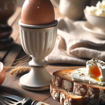 Délice Matinal au Chèvre et Pain de Riz