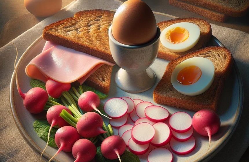 Délice Matinal aux Oeufs et Radis