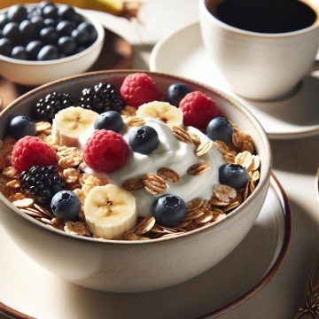 Muesli Énergie et Yaourt Grec Revigorant