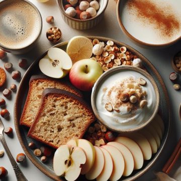 Délice Matinal aux Pommes et Noisettes