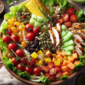 Salade Énergisante aux Saveurs Variées