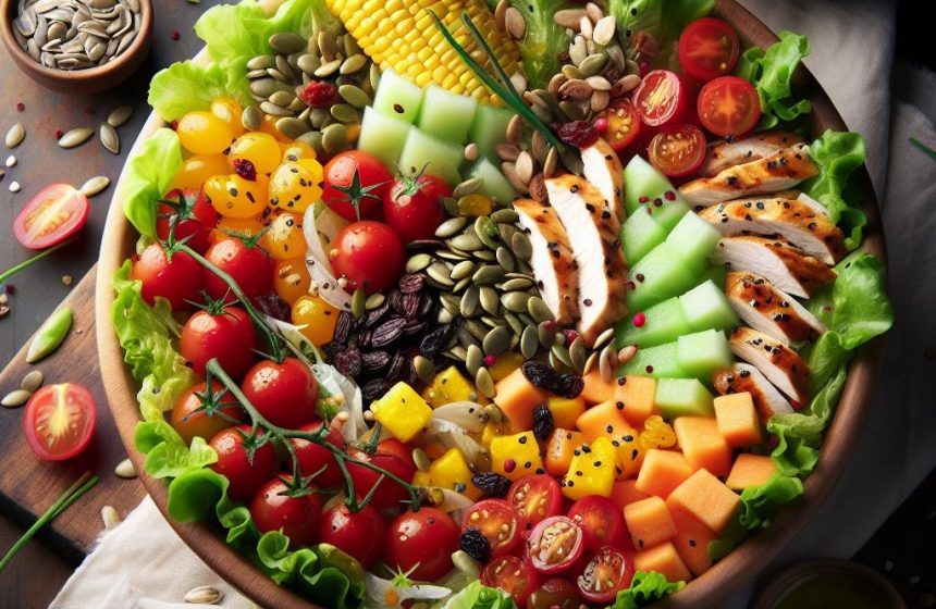 Salade Énergisante aux Saveurs Variées