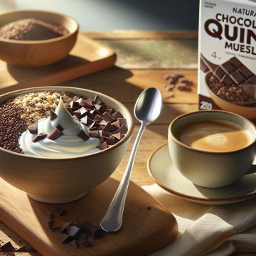 Délice Matinal au Skyr et Muesli Chocolat-Quinoa