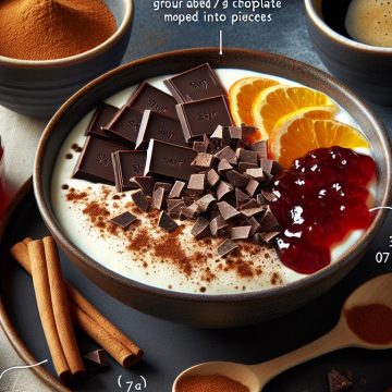 Bowl Cake Gourmand au Skyr et Chocolat Noir