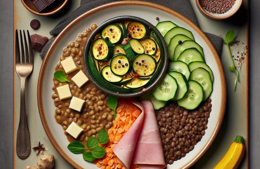 Délice Nutritif de Clafoutis Courgette et Lentilles