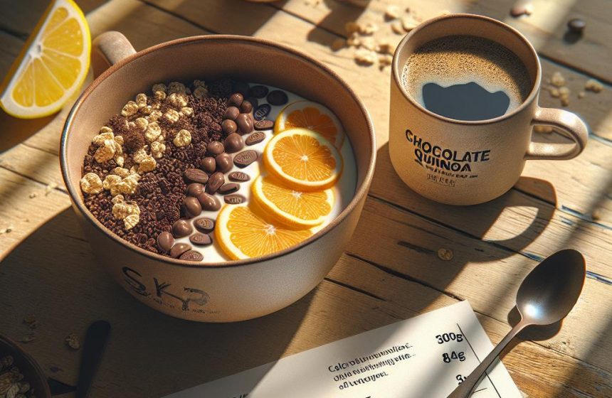 Énergie Matinale au Skyr et Muesli Chocolat-Quinoa
