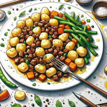 Gnocchis Savoureux à la Viande et Légumes