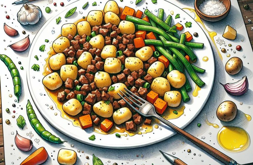 Gnocchis Savoureux à la Viande et Légumes