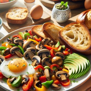 Délice Matinal aux Saveurs Méditerranéennes