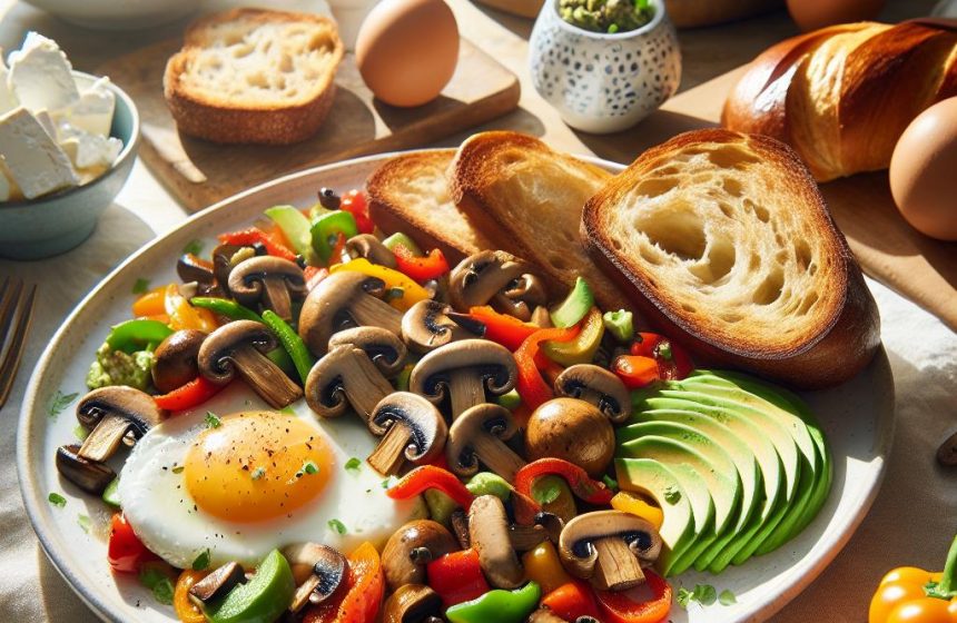 Délice Matinal aux Saveurs Méditerranéennes