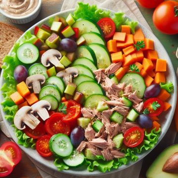 Salade Colorée au Thon et Avocat
