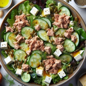 Salade Gourmande au Thon et Feta