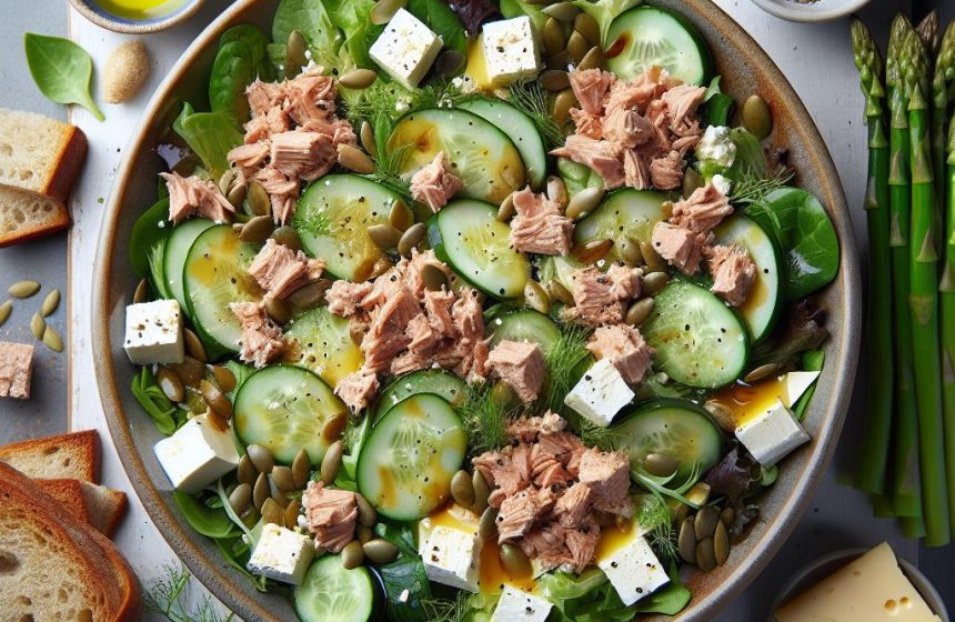 Salade Gourmande au Thon et Feta