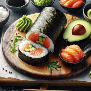 Sushi Saumon-Avocat: Un Équilibre Parfait