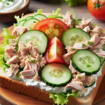 Demi Sandwich Thon Crudités Gourmand