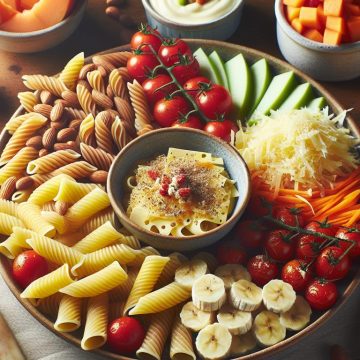 Pâtes Gourmandes au Fromage et Légumes Frais