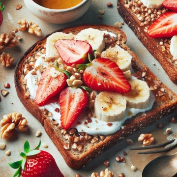 Tartines Gourmandes au Sarrasin et Fruits Frais