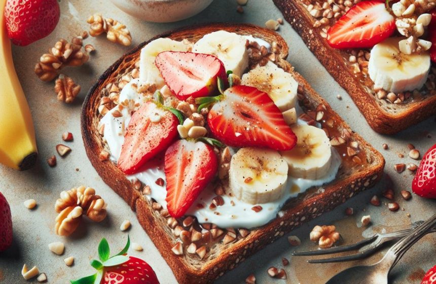 Tartines Gourmandes au Sarrasin et Fruits Frais