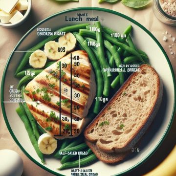 Délice de Poulet aux Haricots Verts et Pain Complet