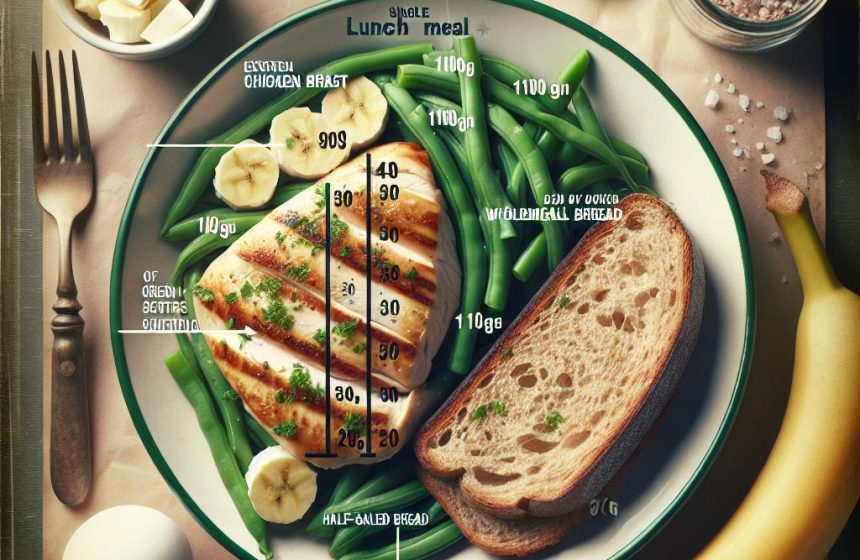 Délice de Poulet aux Haricots Verts et Pain Complet
