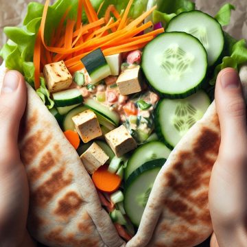 Pita Végétarienne Équilibrée