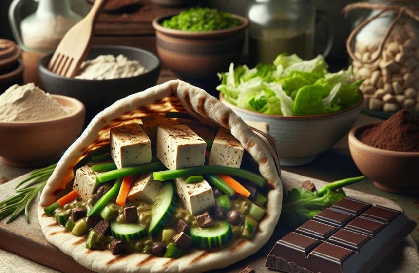 Pita Gourmande aux Saveurs Végétales
